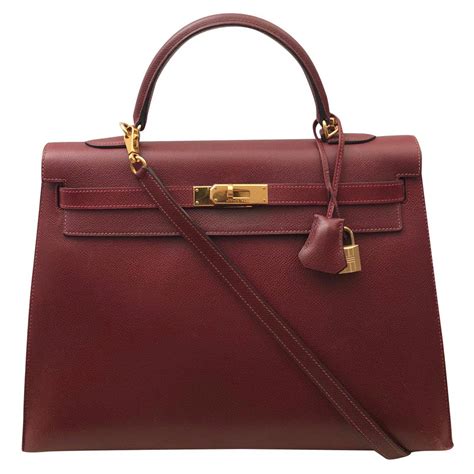 kelly hermes bordeaux|sac kelly Hermes.